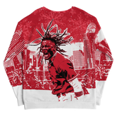 Elly De La Cruz Through the Snow Ugly Christmas Sweatshirt